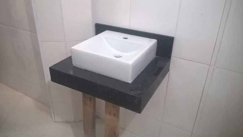 Onde Encontrar Balcão Granito Lavabo Caieras - Balcão de Granito Cozinha Americana