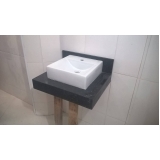 onde encontrar balcão granito lavabo Vila Endres
